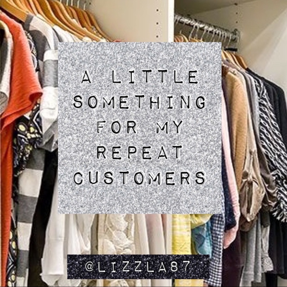 Thank you for shopping my closet!